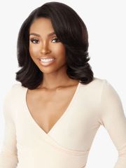 Sensationnel Kinky Edges 13x6 Textured Lace Wig KINKY BLOW OUT 12"