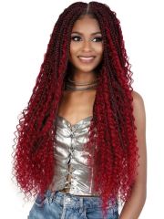 Motown Tress HD Invisible Premium Hand-Tied Lace Han-Braided Wig - WLBII.JOY