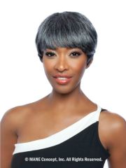 Mane Concept Trill 11A 100% Unprocessed Human Hair Full Wig - TR1154- ELEGANT PIXIE