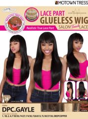 Motown Tress  Realistic True Part Glueless Lace Part Wig - DPC.GAYLE