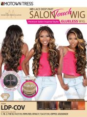 Motown Tress Salon Touch Glueless HD Lace Deep Part Wig - LDP-COV
