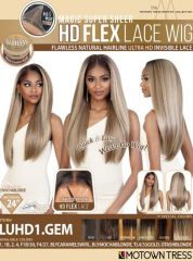 Motown Tress HD Flex Invisible Lace Wig - LUHD1.GEM