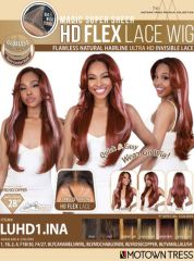 Motown Tress HD Flex Invisible Lace Wig - LUHD1.INA