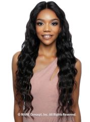 Mane Concept 100% Unprocessed Human Hair Trill 13x4 HD Glueless Lace Wig - TRE2116 LOOSE DEEP 28"