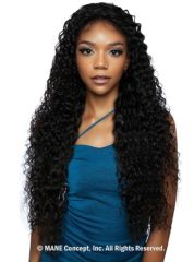 Mane Concept 100% Unprocessed Human Hair Trill 13x4 HD Glueless Lace Wig - TRE2120 WATER WAVE 30"