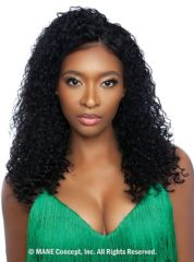 Mane Concept 100% Unprocessed Human Hair Trill 13x4 HD Lace Wig - MALAYSIAN CURL 24"-32"  (TRFL230624-32)