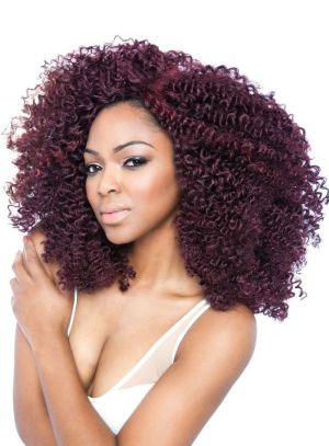 Tedhair 18 Inches 13x5 Afro Poofy Curly Style with Special Braids