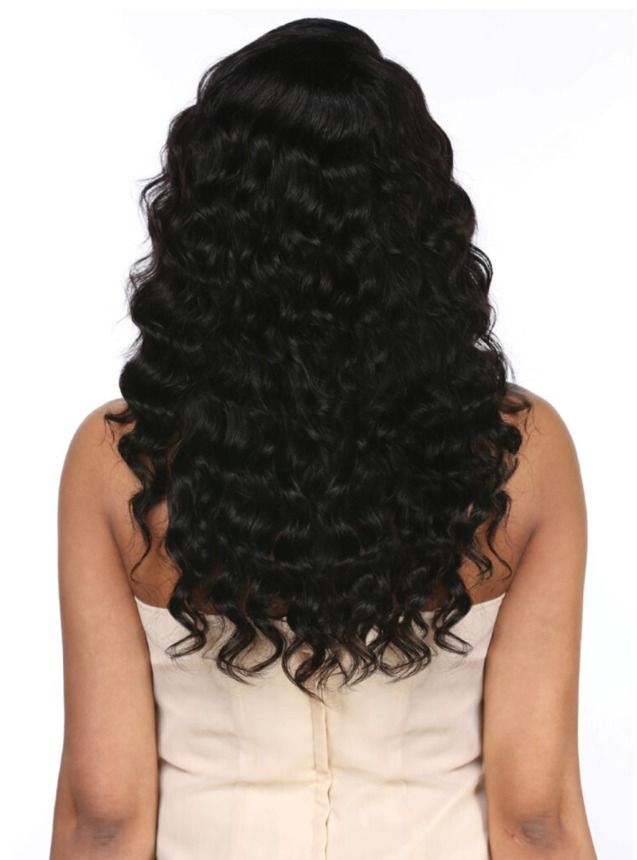 Harlem 125 100 Human Hair Brazilian Natural Ultra HD Lace Front Wig BL036